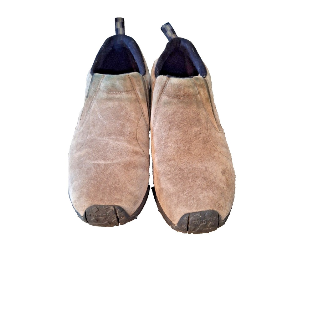 Merrell‎ Jungle Moc Shoes Mens 11  Gunsmoke Suede Leather Slip On